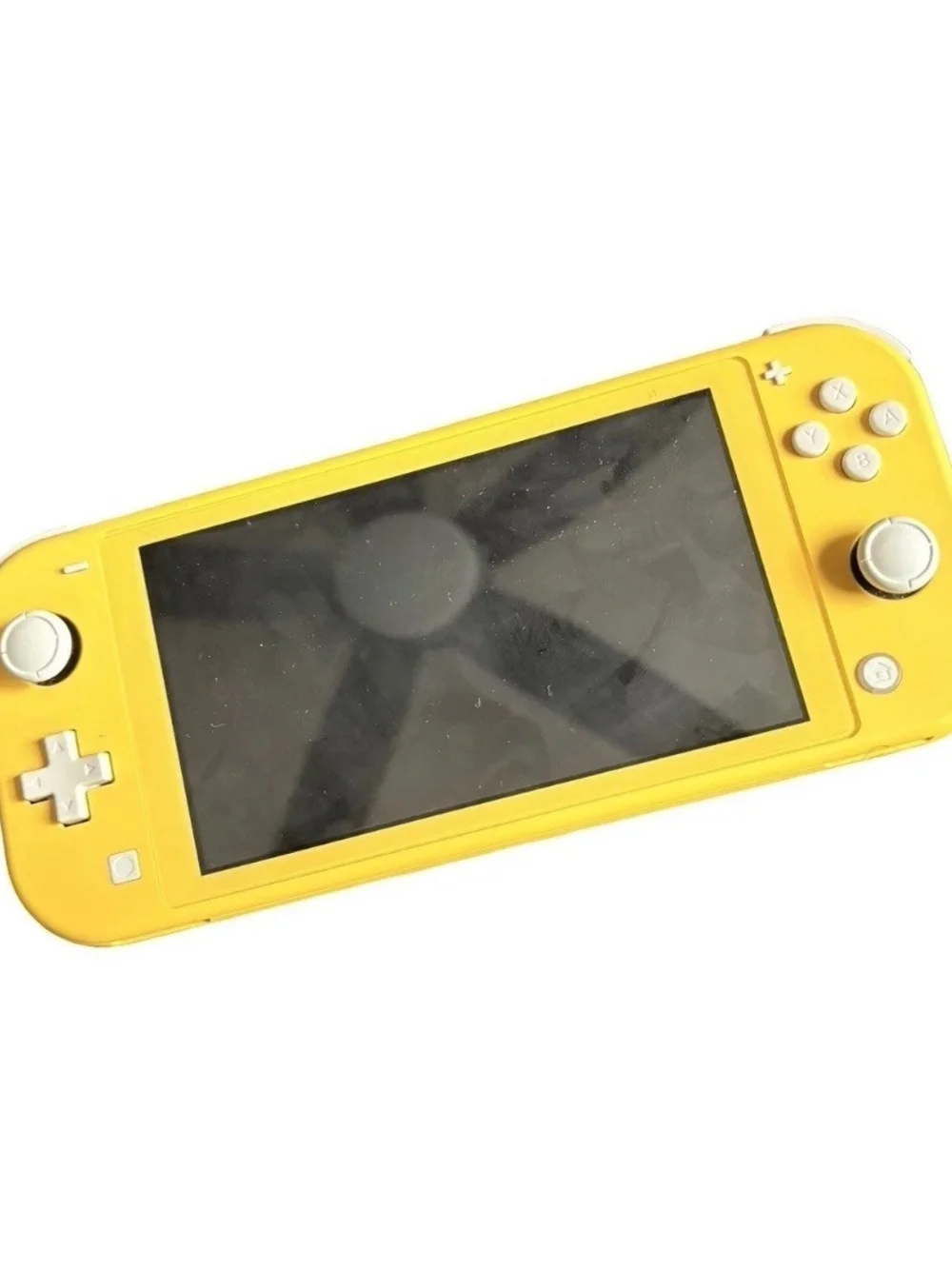 Nintendo yellow handheld